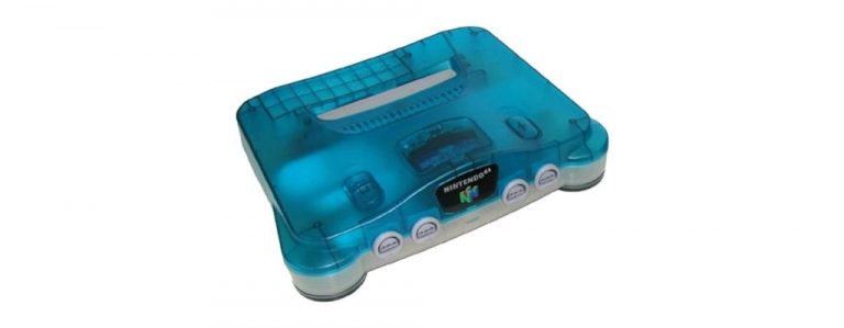 Nintendo N64 Ice Blue