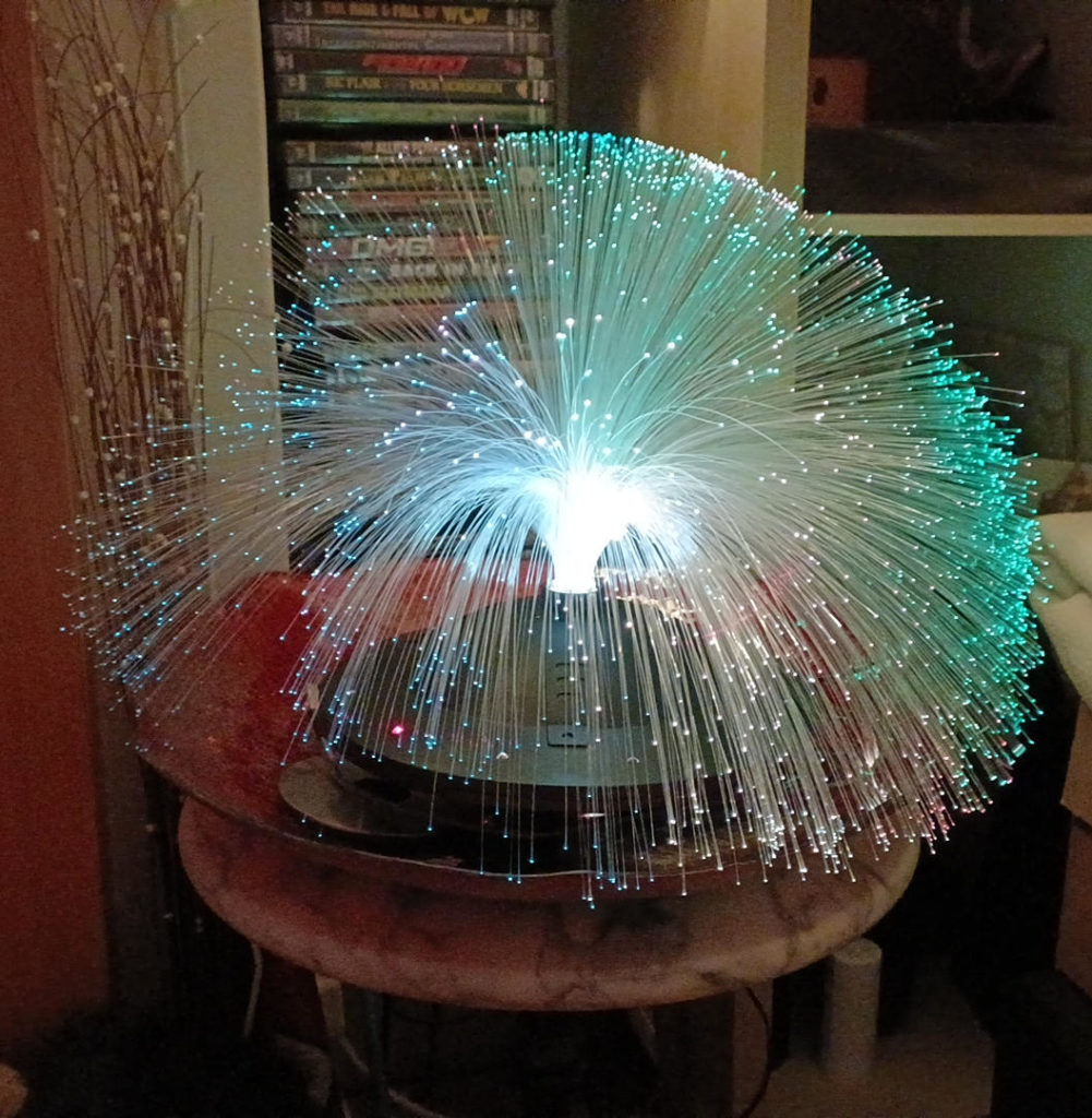 UFO Fibre Optic Light