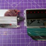 Game Gear Original Screen and Backlight Removed